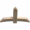 Ekena Millwork Bellingham Rough Sawn Timber Gable Bracket, Douglas Fir, 48"W x 30"H x 4"D x 6"F, 15/12 Pitch GBW048X30X0406BEL00RDF - alternate 5